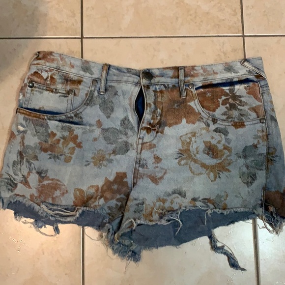 Free People Pants - Free people jean shorts